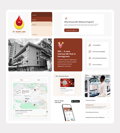 DKL - Dr. Kalebi Labs @mobile app @ui @uiux @website