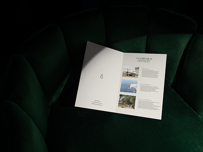 Bifold Brochure design | Concierge service Brand user centric design