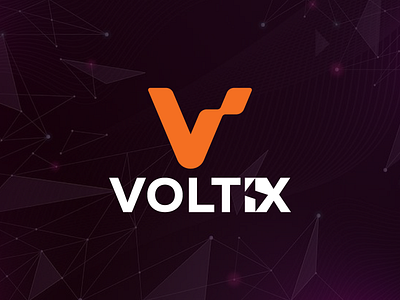 VOLTIX MODERN TECH LOGO branding creative logo graphic design letter logo logo logodesign logomaker logos minimal logo modernlogo tech tech logo technology logo v letter logo v logo volt logo voltix voltix logo