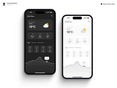 Weather App ✨ api app app design app ui app ui design design figma mobile mobile app ui ui design weather weather api weather app weather app ui weather ui web app