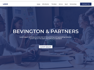 Bevington-Partners graphic design