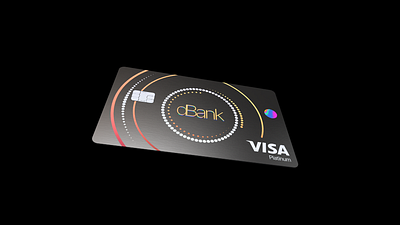 Metal Credit Card Mockup in Spline 3d model credit card metal mockup spline