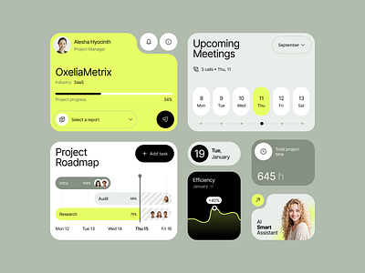 UI-UX for a Management Product ✦ Maniex design interface product service startup ui ux web website