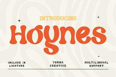 Hoynes – Retro Font brand decorative design display font fun graffiti kid modern new old playful retro tren trend typeface typography urban vintage web