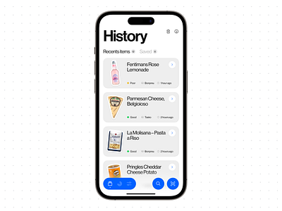 brewed with October energy / interaction app button cards figma icon indicator interaction ios iphone item micro interaction navigation product progress prototype ui