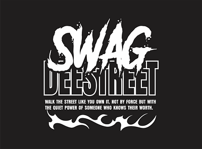 SWAG DEESTREET artwork design fashuion graphic design illustration streetwear swagdeestreet vector wears