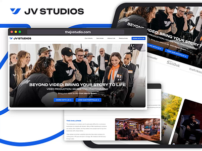 JV Studios - New Website Design & Build