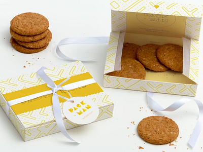 Cookie Gift Box Packaging Design branding