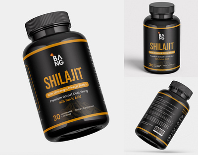 Supplement Label Design 3d animation design graphic design label label design logo motion graphics packaging packaging design product label design product packaging supplement ui