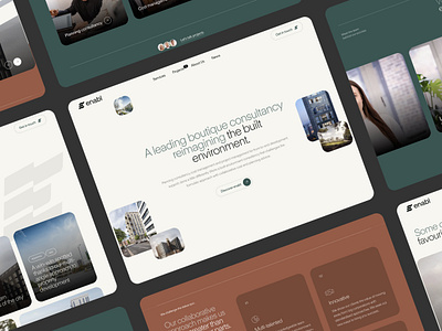 Enabl | Website branding design ui user experience user interface ux web website