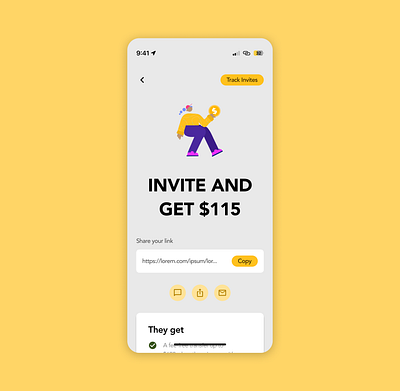 Invitation dailyui