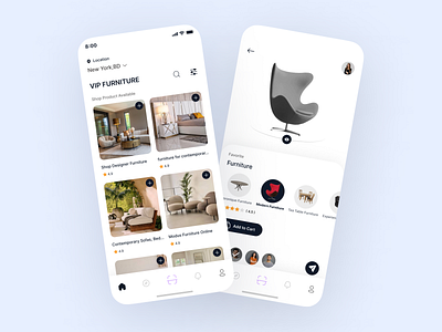 Furniture app furniture appdesign homepage mobailapp uidesign uiux uiuxdesign uxdesign