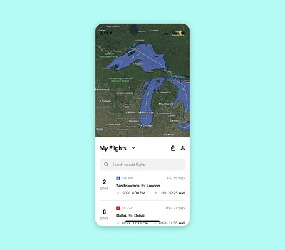 Itinerary dailyui