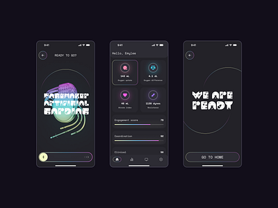 Pacemaker IOT app app design ui ux