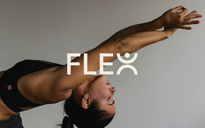 Flex Physio & Pilates Logo brand identity branding graphic design logo logomark physiotherapy pilates visual identity wellness wordmark