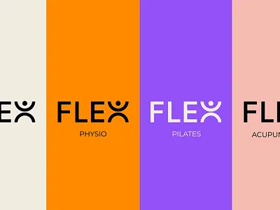 Flex Physio Colour Palette brand colours brand identity branding color palette colour palette design graphic design logo logomark physiotherapy pilates visual identity