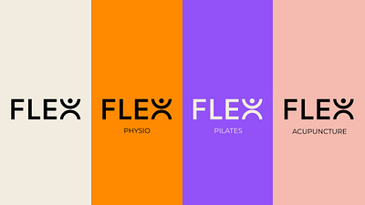 Flex Physio Colour Palette brand colours brand identity branding color palette colour palette design graphic design logo logomark physiotherapy pilates visual identity