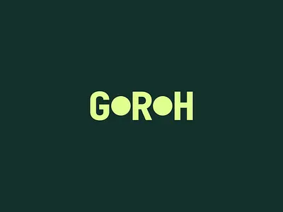 Goroh branding design goroh identity logo mark peas sign smolkinvision symbol