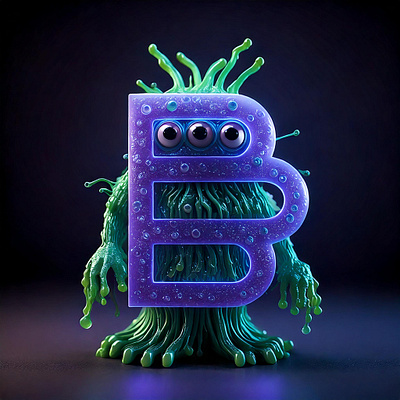 DB monogram 3d adobefirefly ai branding graphic design