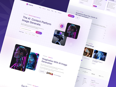 Zenith AI - AI Content Platform Image Generate ai content ai imager