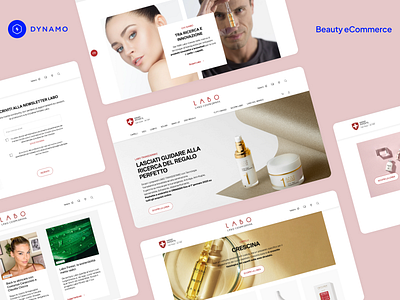 Labo Suisse - Beauty eCommerce beauty ecommerce ecommerce ecommerce design graphic design interaction design ui design ux design ux ui design