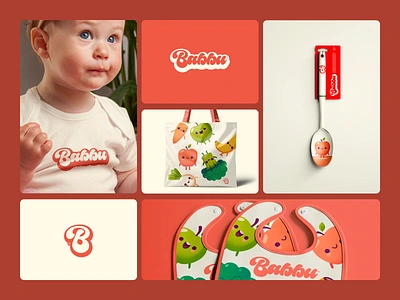 Babbu - Visual Identity baby brand branding design fitness identity logo logomark pictogran visual identity