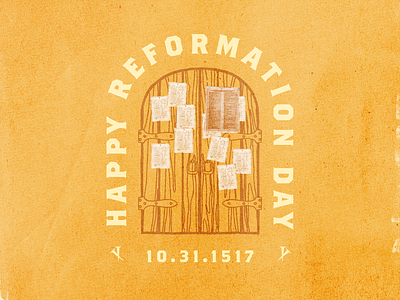 Happy Reformation Day christian christian design christian designer christianity illustration martin luther reformation reformation day reformed