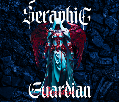 SERAPHIC GUARDIAN branding design graphic design illustration srtwork typography