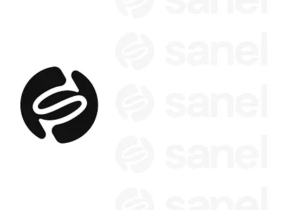 sanel branding logo