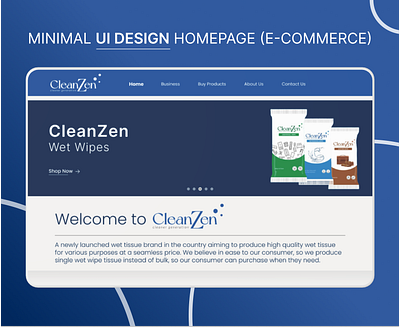 Minimal HOMEPAGE UI Design Concept e commerce ui homepage design landing page design minimal design ui ui design ui designer uiux uiux design user interface web design web design ui