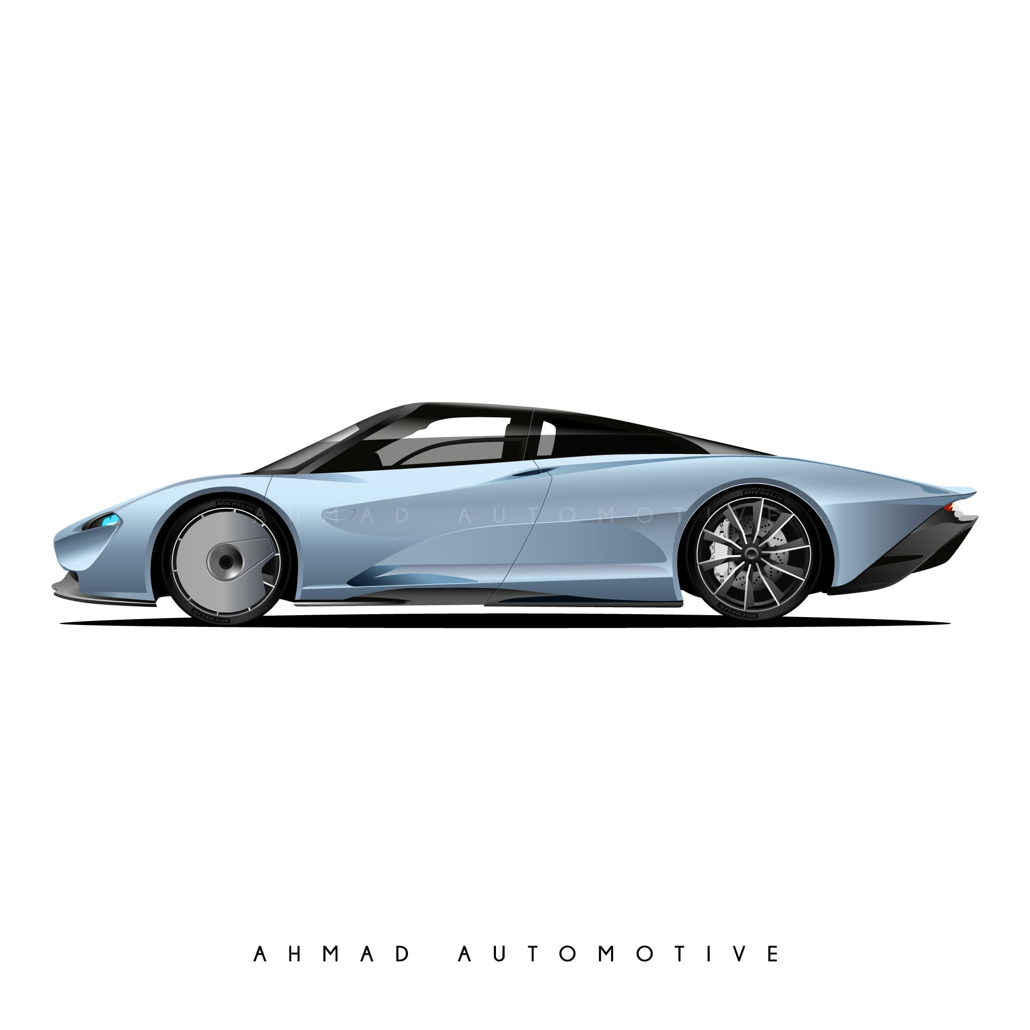 Example of Car Illustration For T Shirt And Poster