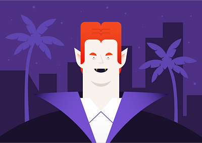 Dracula in Las Vegas dracula dracula illustration dracula illustrations dracula inspo halloween illustration halloween inspo las vegas