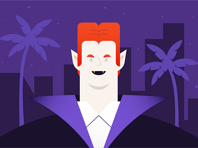 Dracula in Las Vegas dracula dracula illustration dracula illustrations dracula inspo halloween illustration halloween inspo las vegas