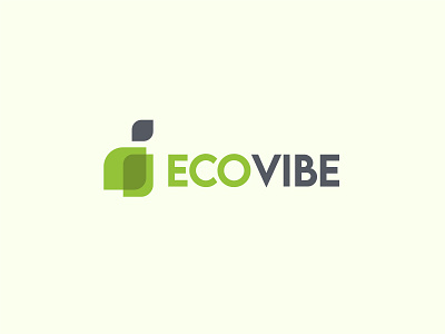 EcoVibe Modern Logo Design "Organic food product line" eco environment