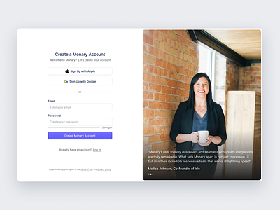 Sign Up Screen app branding sign up sign up form ui ui design ux uxui
