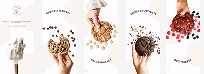 Cookie Store: Fictional Project app branding design graphic design illustration logo typography ui ux vector