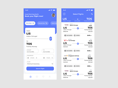 Flight Booking Platform flightbooking travel ui design