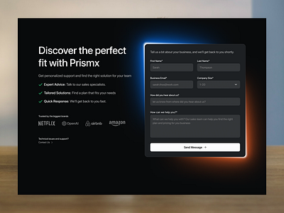 Contact Form UI contact form contact form page contact form ui contact ui contact website form ui design