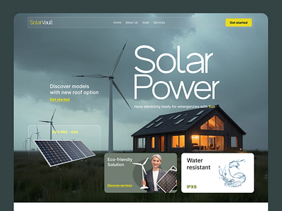 Website For Eco-Friendly Solar Power Energy Company UI/UX cleanenergy ecofriendly energy website energysolutions environmentaldesign greenenergy greentech moderndesign renewableenergy solar company website solar website solarcompany solarenergy sustainability sustainabledesign ui ux website design websitedesign webui