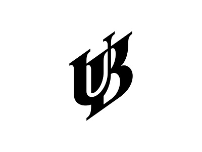 Unseen Being Monogram clothingbrand logotype luxury monogram ub unseenbeing usa