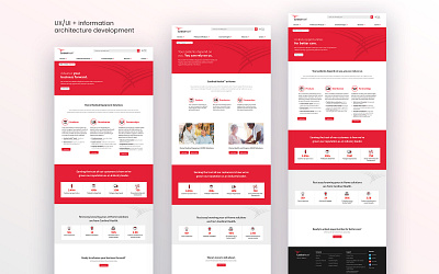 Cardinal Health — UX/UI + Information Architecture architecture design health healthcare information ui ux web website