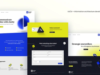 Nicholas Jacob — UX/UI + Information Architecture consulting design identity jacob nicholas shapes ui ux web website