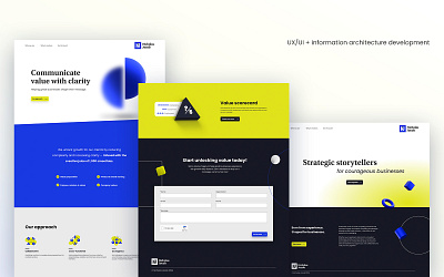 Nicholas Jacob — UX/UI + Information Architecture consulting design identity jacob nicholas shapes ui ux web website