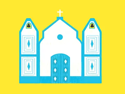 Capela São Sebastião São Paulo branding brazil church illustration photoshop