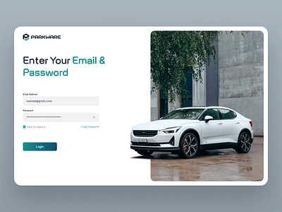 Login - Parking & Fine Management Platform app design car car park create account email login onboarding parking parking management parking permit password permission sign in signup ui ui design user experience user interface ux web app design