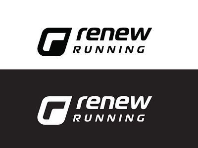 Renew Running — Identity design process design green identity logo presentation process renew running