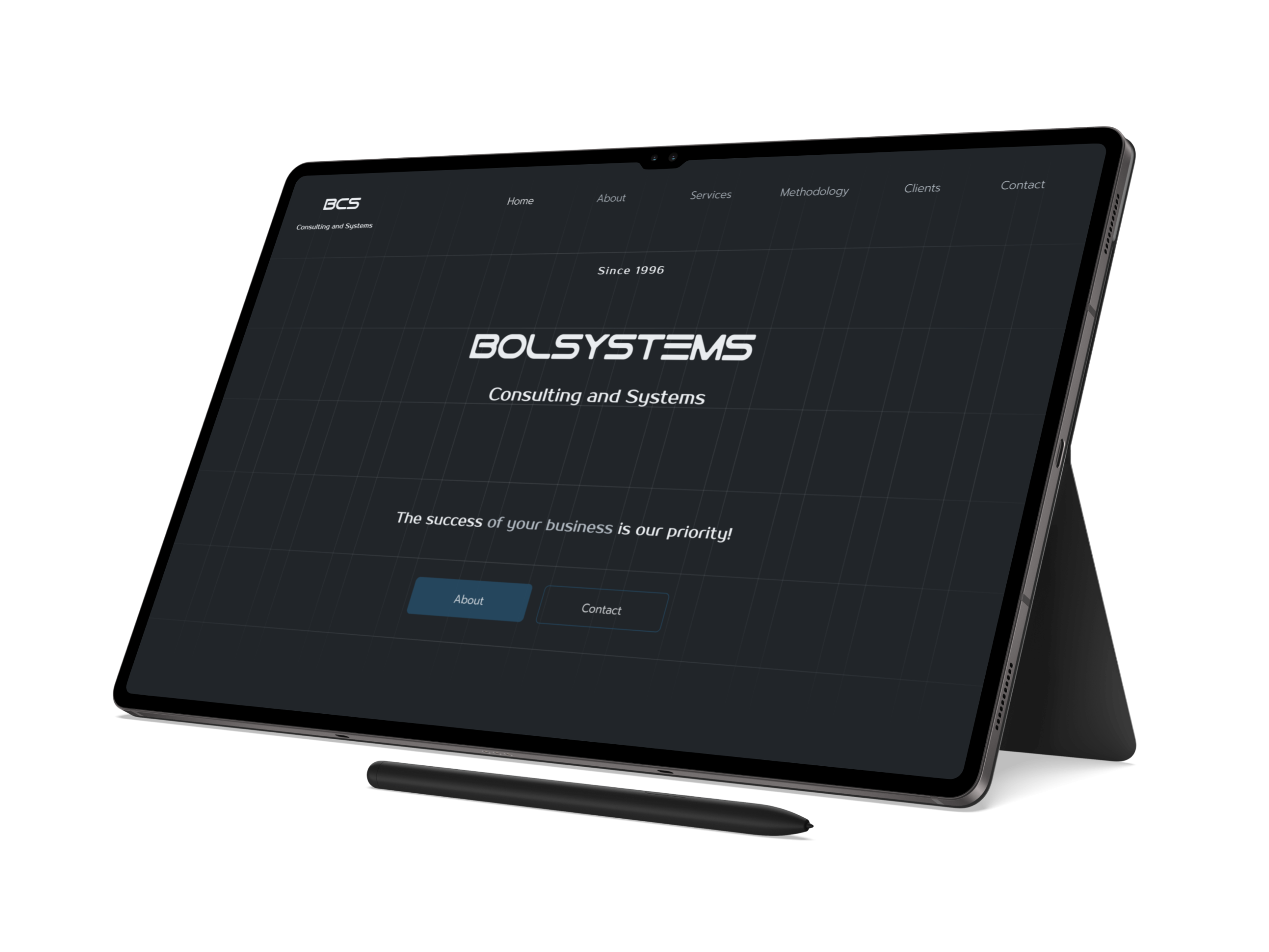 Bolsystems Consulting and Systems Project | Responsive Website figma responsive web design ui design ux design web design