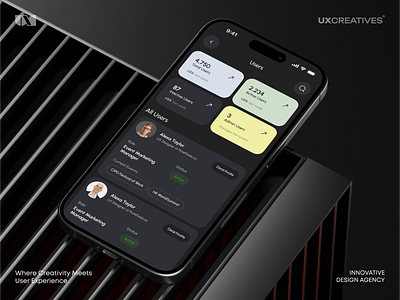 Marketing Expert Management App Design appdesign designagency graphic design marketingmanagement productivitytools uiux user interface userexperience uxcreatives