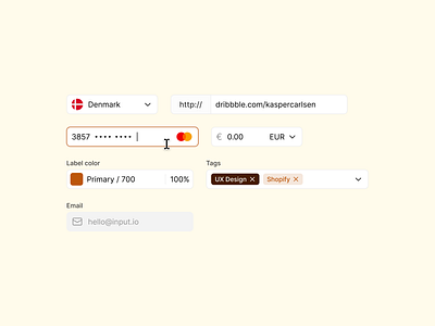 Text fields / input card input card number chevron color input currency cursor disabled figma inactive input input field labels language link product design tags text field ui url ux