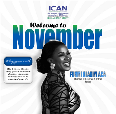 Social Media Design | happy new month graphic design